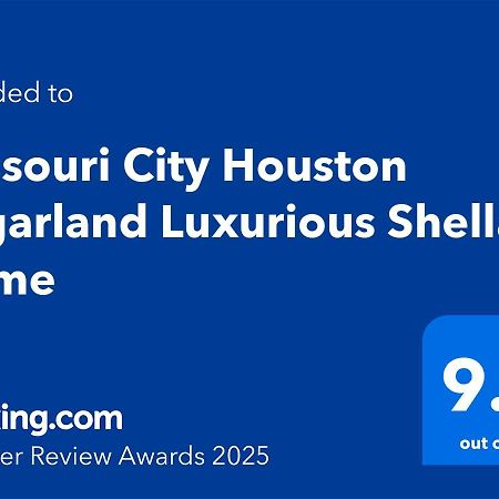 Missouri City Houston Sugarland Luxurious Shella Home Exterior photo